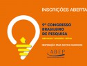 9° Congresso Brasileiro de Pesquisa